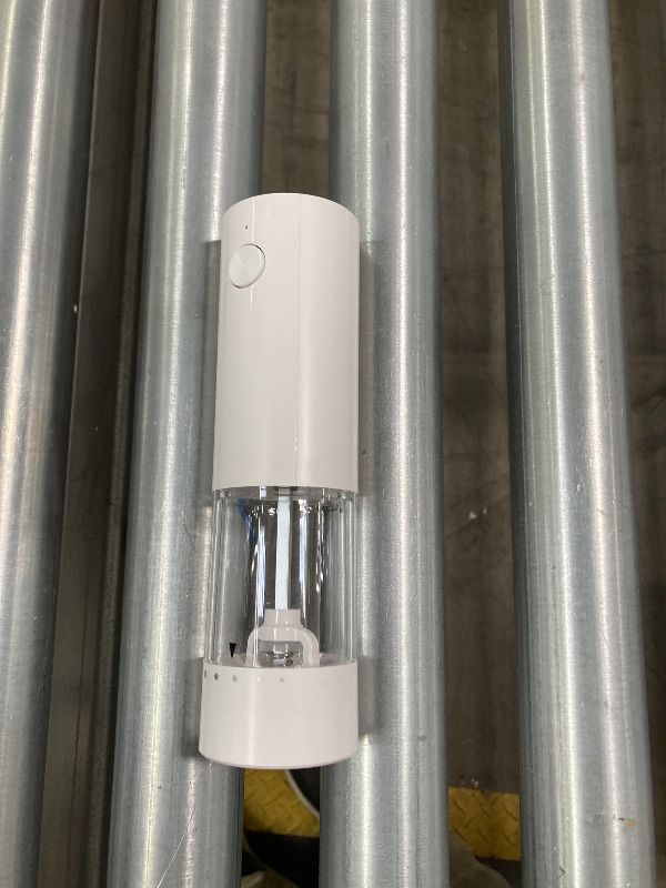 Photo 1 of ***MISSING ONE -SELLING AS INCOMPLETE ONE ONLY*** Electric Salt and Pepper Grinder Set - Rechargeable Automatic Salt and Pepper Shakers, Kitchen Appliances with External Adjustable Coarseness, Larger Hopper for Cooking, Home Gifts(1 Pack,White/White)