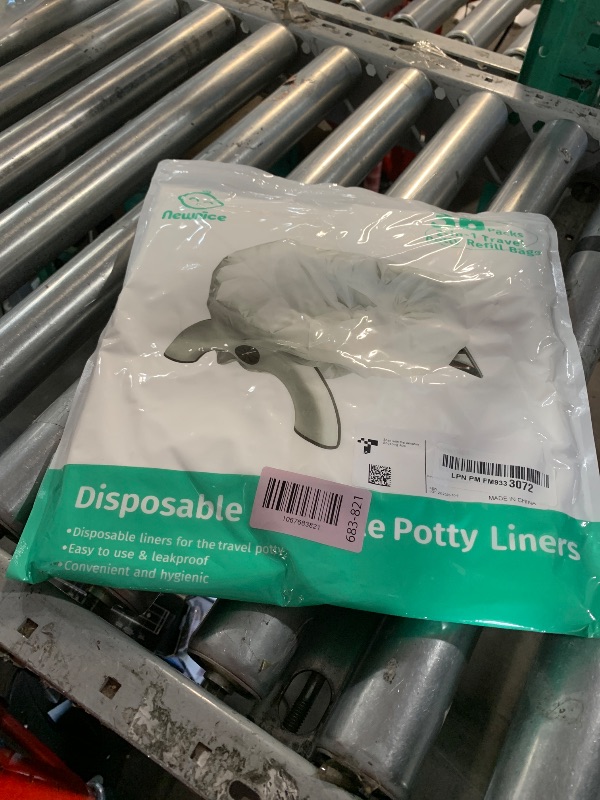 Photo 1 of [36 Counts] Newnice Disposable Potty Liners with Absorbent Pads, Leak-proof Portable Travel Bags for Toddler Training, Compatible with OXO Tot 2-In-1 Go Potty & Most Potty Chairs