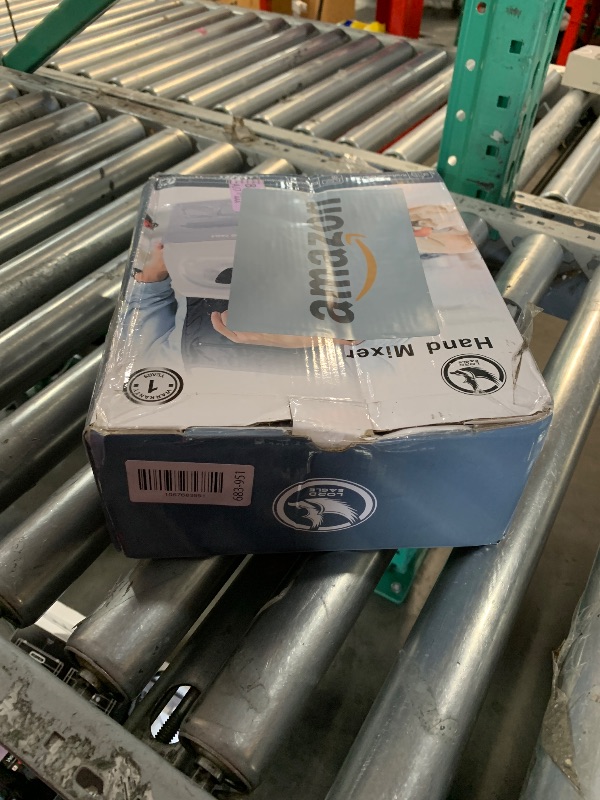 Photo 1 of ***MISSING PARTS***
Lord Eagle Hand Mixer Electric Handheld 400W, 5-Speed Lightweight Kitchen Mixer with Storage Case, 5 Stainless Steel Attachments for Baking Cake Egg Cream Food Beater, Turbo+Eject Button