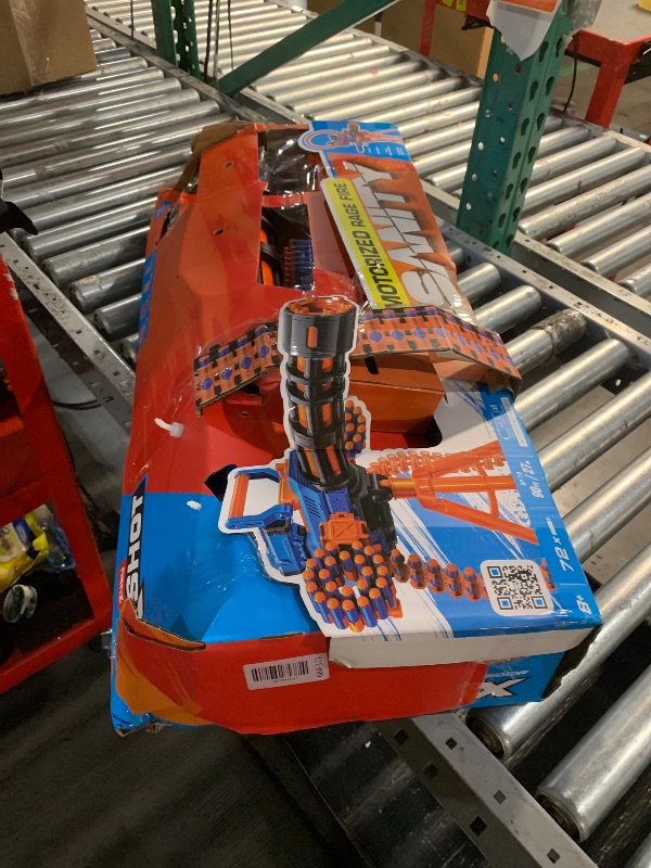 Photo 1 of ***STOCK PHOTO FOR REFERENCE ONLY***Electric Automatic Toy with Scope, JakMean Toy Blaster with 30 Dart Clips and 100 Foam Darts, Outdoor Shooting Games Toys for 6-12 Year Old Boys & Girls Adults, Gifts for Birthday Xmas, Green