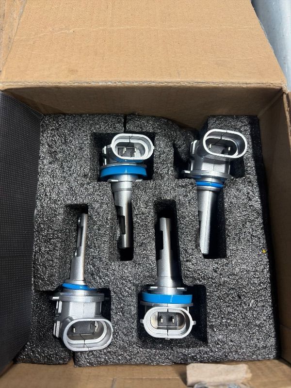 Photo 1 of ***STOCK PHOTO FOR REFERENCE ONLY***
SEALIGHT H11/H9/H8 9005/HB3 Bulbs Combo or Fog, X4I 140,000LM Super Bright Headlight, H11 9005 Bulb with Cooling Fan, 6500K Cool White 9005 H11 Lights, Pack of 4