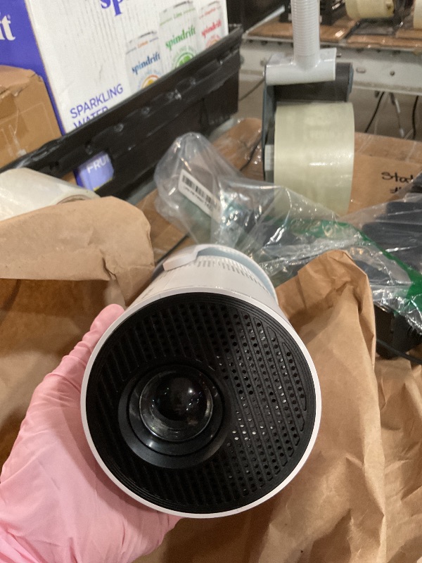 Photo 1 of ?Electric Focus?Magcubic Mini Projector 4K Support, Portable Projector with WiFi 6 and Bluetooth 5.4, Smart Proyector, 5W Soundbase Speaker, 180°Rotation for Home Theater