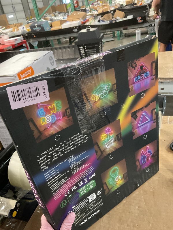 Photo 1 of ?Valentine's Day Lights Decor for Wall & Window: Heart Neon Sign?,Party Light Up Valentine's Day Decorations?,Dimmable USB Powered LED Lamp?,Heart Night Light for Bedroom Art Decor?,16''x11'' Heart-Shaped Night Light