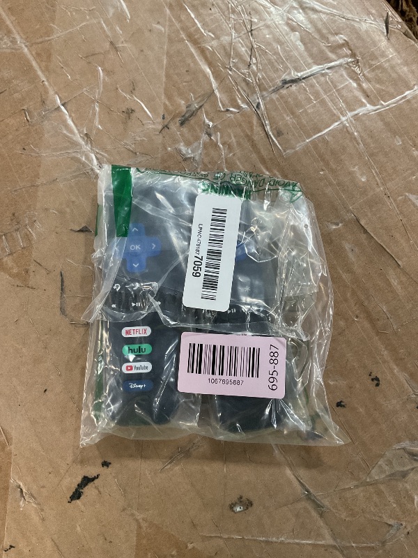 Photo 1 of (Pack of 2) Replacement Remote Control Only for Roku TV, Compatible for TCL Roku/Hisense Roku/Onn Roku/Sharp Roku/Element Roku/Westinghouse Roku/Philips Roku Smart TVs (Not for Roku Stick and Box)