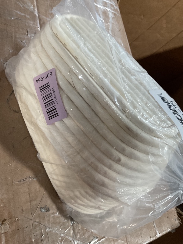 Photo 1 of ***MISSING LINERS***
"Saint Germain Bakery Premium Round Bread Banneton Basket with Liner - Perfect Brotform Proofing Basket for Making Beautiful Bread (10"" Oval (2x count))"
