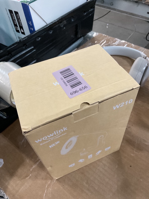 Photo 1 of [Built-in Apps & 2026 Upgraded] Mini Projector with WiFi 6 and Bluetooth 5.4 Support 4K 1080P Auto Keystone 180° Rotatable Projector Portable