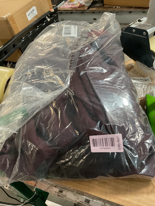Photo 1 of ***MISSING PARTS***
Cole Haan Womens Hooded Slick Wool With Detatchable Faux Fur Trim Down Coat, Bordeaux, 4 US