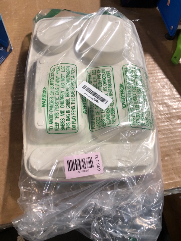 Photo 1 of ***DAMAGED - SEE NOTES/PICTURES***
WUWEOT 8 Pack Divided Food Plates, 13.5" Wheat Straw Tray, 5-Compartment Unbreakable Fast Food Tray, Microwave Dishwasher Safe, BPA Free, Lightweight