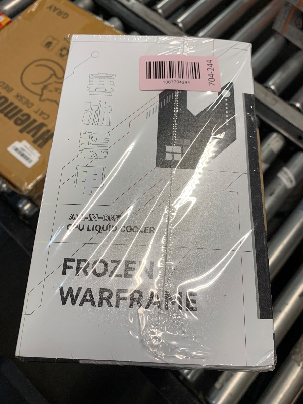View 2 of ***factory sealed****Thermalright FW 360 White ARGB-360mm AIO CPU Liquid Cooler,IPS LCD Screen with 320 * 240 Resolution,for AM4/AM5/Intel LGA1700,‘2.4 inch’Magnet-Absorbent LCD Screen for Images -White