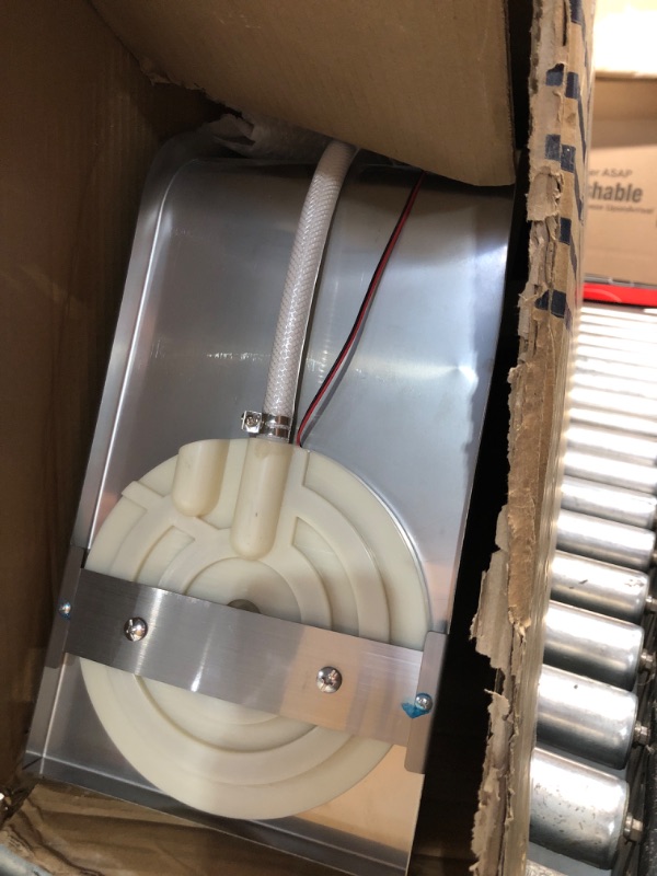 Photo 1 of ***MISSING PARTS***
ROVOGO Shower Panel Tower with Rainfall Shower, Body Jets, Handheld and Tub Spout, No Battery Needed Led Lights and Temp Display, Unibody Shower Column 304 Stainless Steel, Brushed