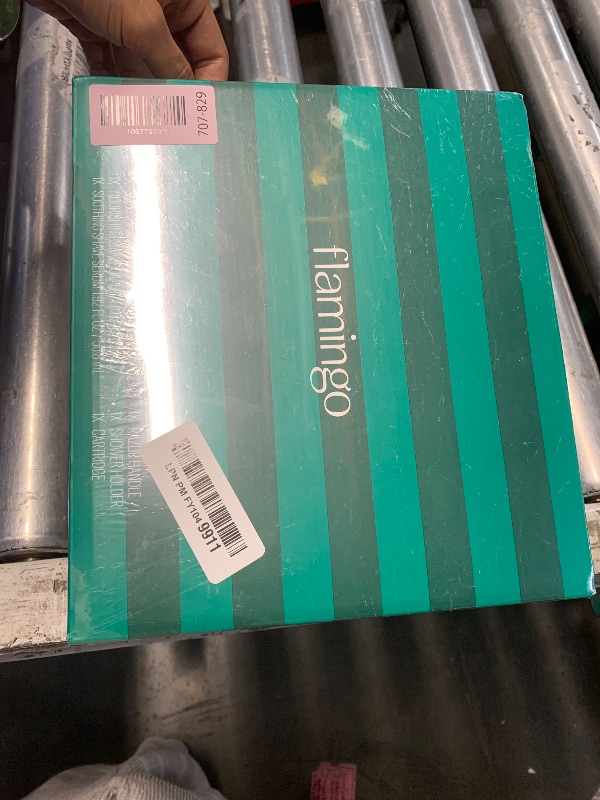 Photo 1 of ***FACTORY SEALED***Flamingo Complete Shave Set for Women- Razor Handle, Blade Refill, Mini Smoothing Shave Scrub, Mini Nourishing Shaving Oil, Mini Soothing Shave Serum, and Shower Holder