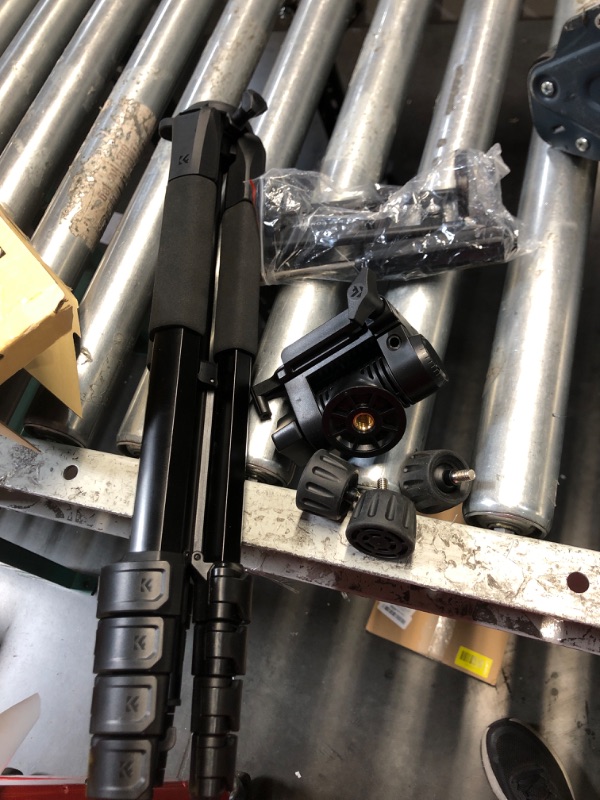 Photo 1 of ***Missing Bag*** K&F CONCEPT Camera Tripod, 75" Lightweight Portable Travel Outdoor DSLR Tripods for Camera Phone Video Recording Tripod Stand, Cellphone Clip for Smartphone Live Streaming Vlog, Black