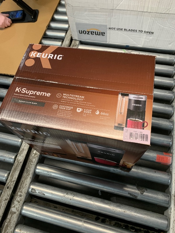 Photo 1 of ***FACTORY SEALED*** Keurig K-Supreme Single Serve K-Cup Pod Coffee Maker, MultiStream Technology, 4 Brew Sizes, 66oz Dual-Position Removable Reservoir, Black