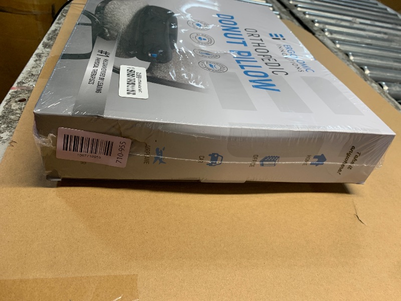 Photo 1 of ***FACTORY SEALED***PT ENDORSED Donut Pillow for Tailbone Pain Relief - Hemorrhoid Pillow for Sitting, Orthopedic Donut Seat Cushion for Pressure Relief, Post Surgery, Postpartum Pregnancy, Lifting Cushions for Coccyx