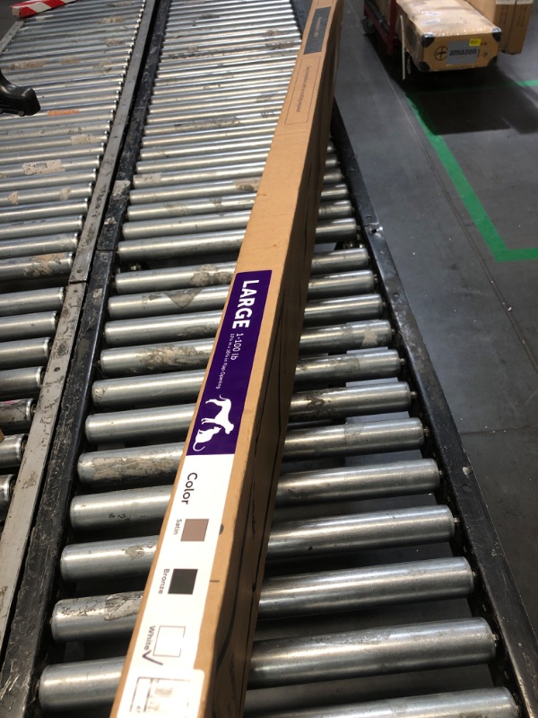 Photo 1 of ***MISSING HARDWARE AND WEATHERSTRIPPING ***

PetSafe Sliding Glass Pet Door - No-Cut DIY Install Doggy Door for Renters - Aluminum Frame - Adjustable Height 75 7/8" to 80 11/16" - Ideal for Large Dogs Up to 100 lb - White