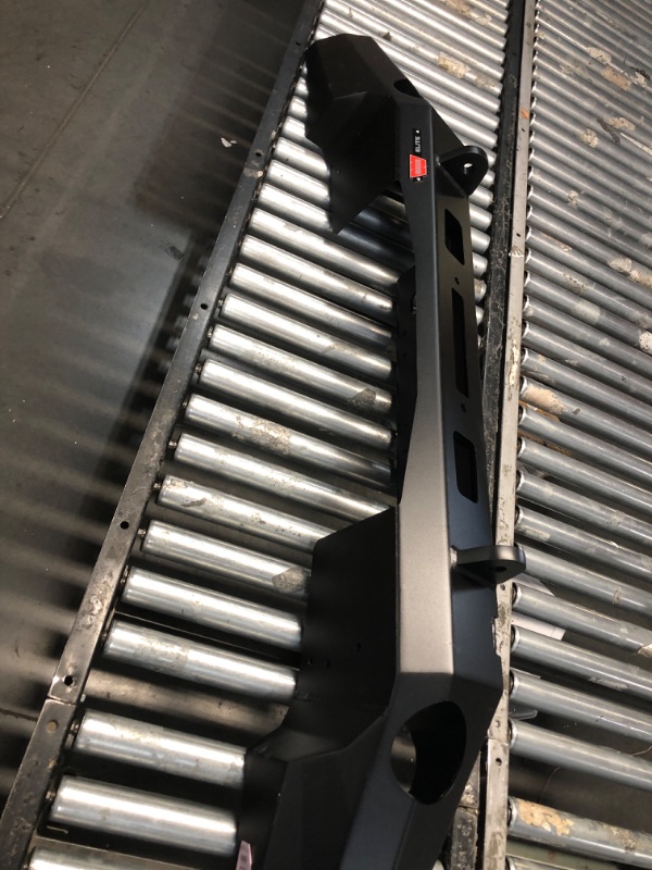 View 4 of ***TRUCK/TRAILER PICKUP ONLY***
WARN 101465 Elite Series Full-Width Front Bumper for Jeep JK Wrangler, with Grille Guard Tube