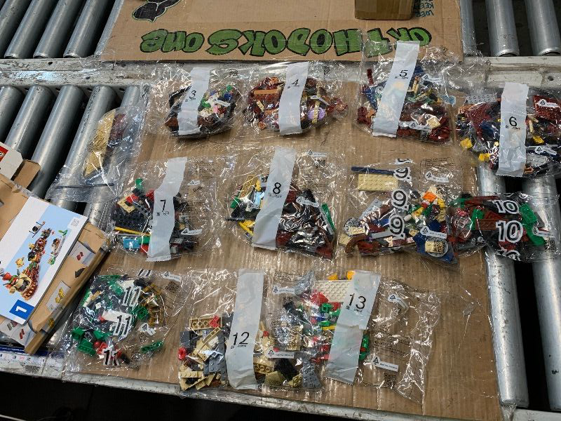View 4 of ***PARTS ONLY, Previously opened, Missing bags 1 and 2***LEGO Super Mario The Bowser Express Train Toy - Building Toys for Boys & Girls, Ages 9+ Years - Pretend Play W/Minifigures - Gift Idea for Kids - 71437