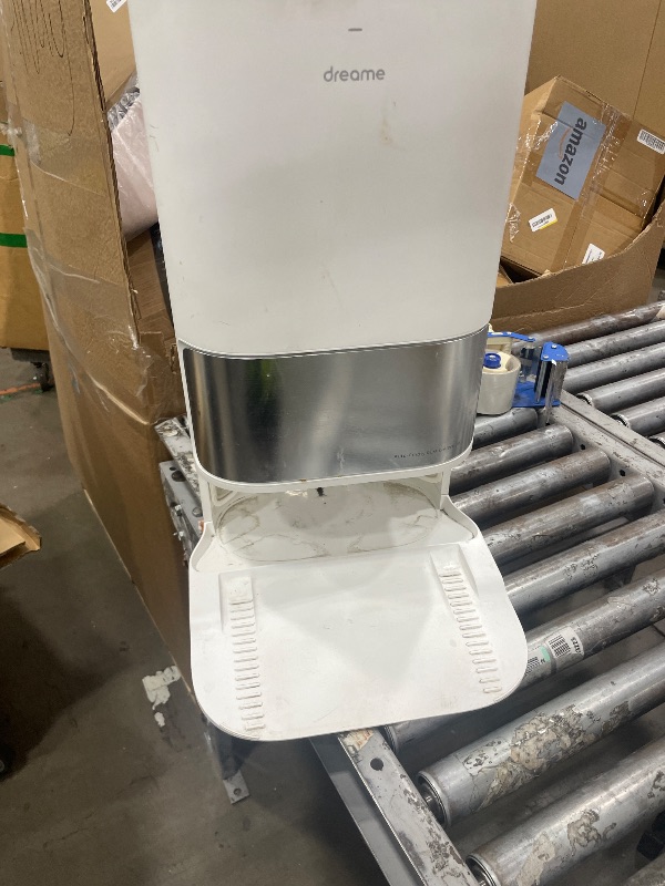 Photo 1 of **ACTUAL RETAIL IS $299 AND HEVAILY USED** dreame L10s Ultra Robot Vacuum and Mop Combo, Auto Mop Cleaning and Drying, Self-Refilling and Self-Emptying Base for 60 Days of Cleaning, 5300Pa Suction and AI Navigation, Compatible with Alexa