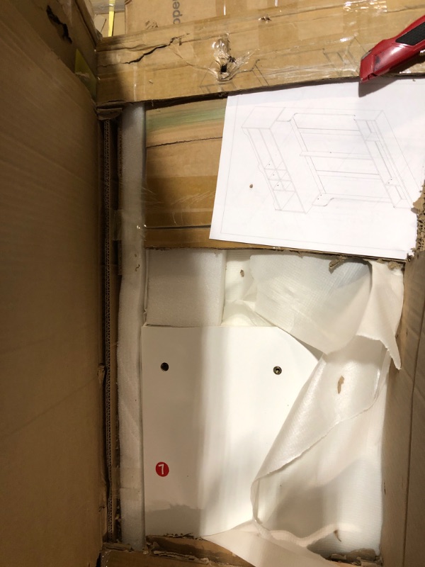 Photo 1 of ***PARTS ONLY, DAMAGED PIECES, WHITE NOT OAK, 2 BOXES**
77"H 59"W Hall Tree with Bench and Shoe Storage, Entryway Bench with Coat Rack & 12 Hooks, Smart RGB LED Lighting, Side Umbrella Rails, Large Mudroom Furniture w/Sliding Doors & Rounded Corners, Oak
