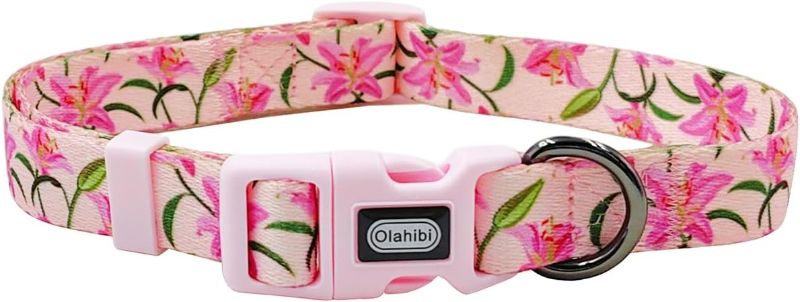 Photo 1 of ***STOCK PHOTO FOR REFERENCE ONLY*** Basic Dog Collar, Pattern, Polyester Material, for Small