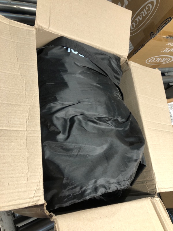 Photo 1 of **PARTS ONLY, MISSING PARTS, AND BAG IS TORN**
BagMate 23 Cubic Feet Roof Bag – Safety Tested Heavy-Duty Waterproof Rooftop Cargo Carrier for All Cars & SUVs (with or Without Rack) – Includes Protective Mat & Storage Bag – Military-Grade 840D PVC