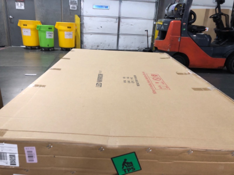 Photo 1 of ***FACTORY SEALED***BBRUN 36" L x 60" W LED Bathroom Mirror with Lights, Dimmable Framed Bathroom Vanity Mirror, Anti-Fog, Backlit and Front Lighted, Stepless Dimmable Lighted Mirror, Lighted Vanity Mirror for Wall