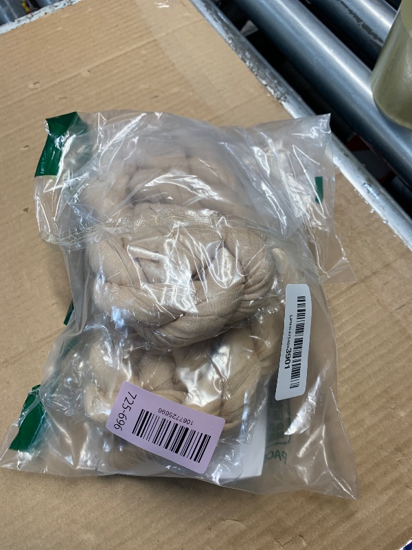 Photo 1 of ***3 PACK***Waligoy Nude Cheesecloth Table Runner 3 Pack 35" Boho Gauze Runner 120 inches Long Tablecloth Runner Rustic Sheer Fabric Bulk for Baby Shower Wedding Bridal Birthday Party Picnic Table Decorations