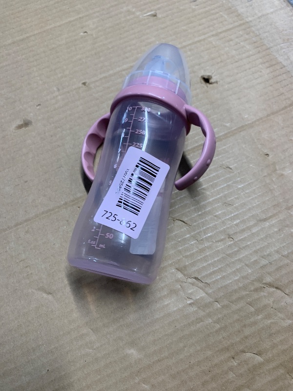 Photo 1 of (1 CUP ONLY) NUK First Choice Large Learner Cup 2.0, 10 oz. Sippy Cup with Handles, Spill Proof, Leak Proof Soft Straw Cup,