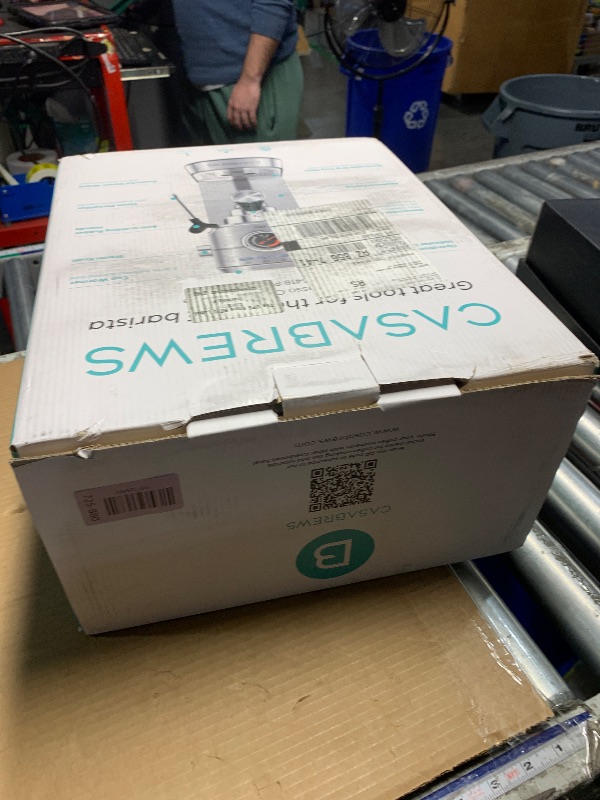 Photo 1 of ***TESTED FOR POWER ONLY***CASABREWS 5418 PRO Espresso Machine 20 Bar, Upgraded Espresso Maker with Powerful Steam Milk Frother, Stainless Steel Coffee Machine with Fast Heating System for Cappuccino, Latte, Silver