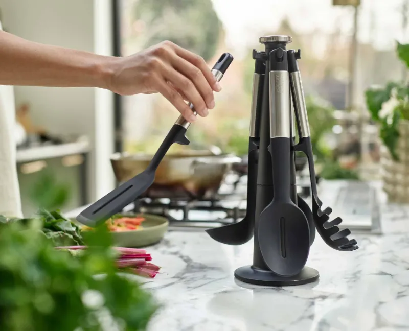 Photo 1 of  ***STOCK PHOTO FOR REFERENCE ONLY***  5-piece Utensils Carousel Set (only 2 peices)   