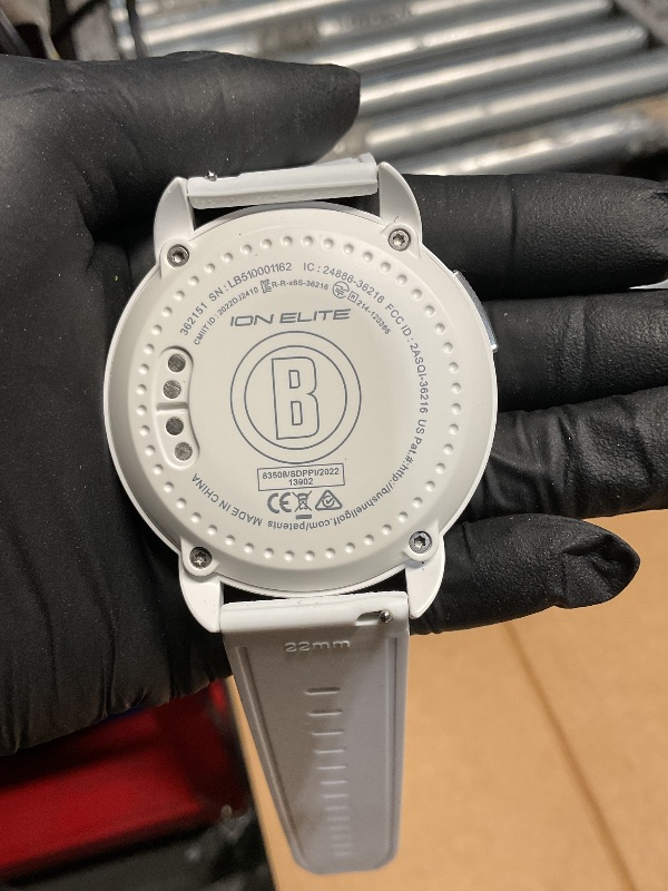 Photo 1 of ***BAD BATTERY***
Bushnell Golf iON?Elite GPS Watch – Color Touchscreen, Slope?Adjusted Yardages, 38,000+ Courses, Shot Tracker, USB?C, Magnetic Charger – White