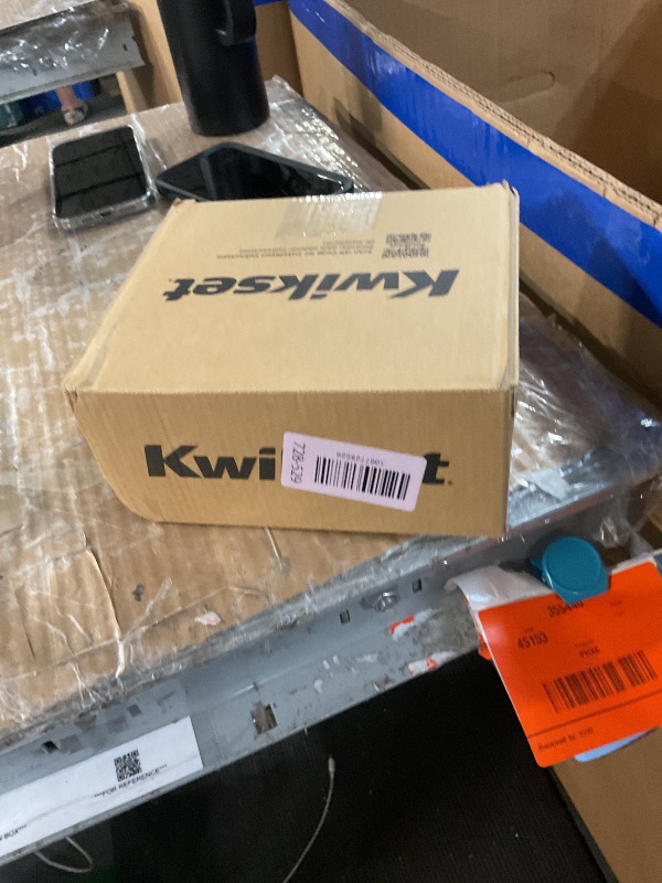 Photo 1 of ***MISSING PARTS***
Kwikset Balboa Interior Privacy Door Handle with Lock, Door Lever for Bathroom and Bedroom, Venetian Bronze Reversible Keyless Turn Lock, with Microban Protection