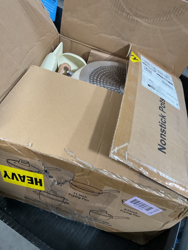 Photo 1 of *************MISSING ITEMS***************
16PCS Pots and Pans Set Non Stick Cookware Set Nonstick with Cooking Set