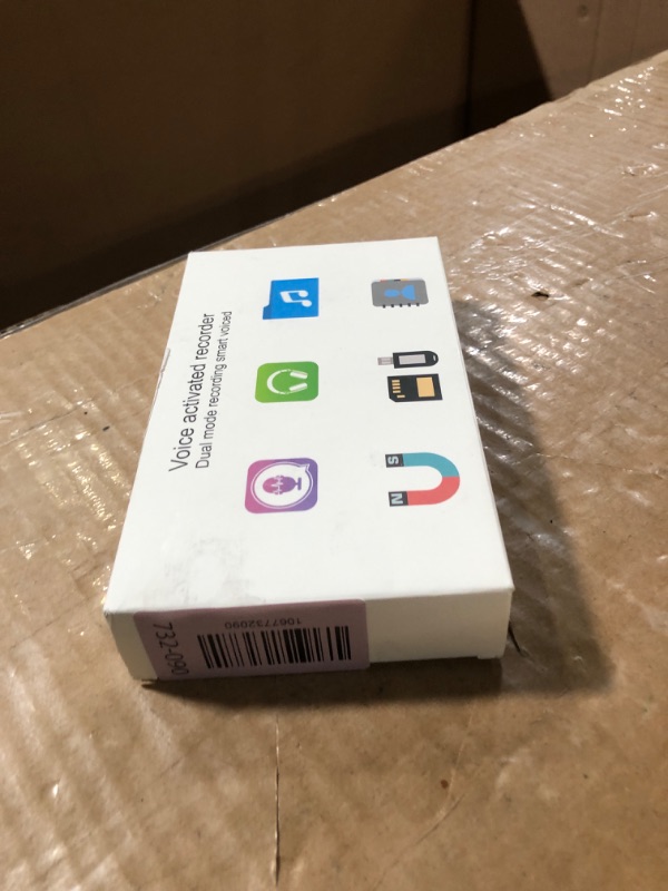 Photo 1 of (9800 Hour) Voice Activated Recorder, Voice Recorder HD Recording Device with New Upgraded Version Noise Reduction Module, Portable Audio Recorder for Work, Lectures, Meetings (Black Nova)