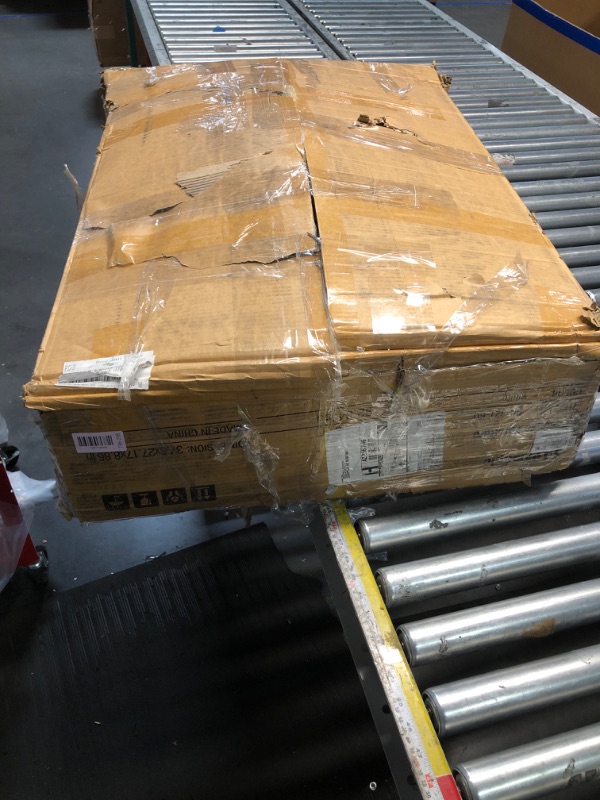 Photo 1 of ***MISSING HARDWARE***
Pamapic Mobile File Cabinet Vanity Desk with Mirror and Lights, 8 Drawers Makeup Vanity Desk with Lights and Upgraded Silent Slides, 3 Lighting Modes Makeup Vanity with Charging Station, White