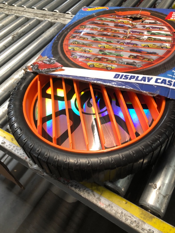 Photo 1 of ***DAMAGED - SEE NOTES/PICTURES***Hot Wheels Collector Case – Durable Die-Cast Car Storage Organizer with Handle for 1:64 Scale Vehicles – Holds Up to 30 Cars – Portable Display and Carry Case for Kids and Collectors