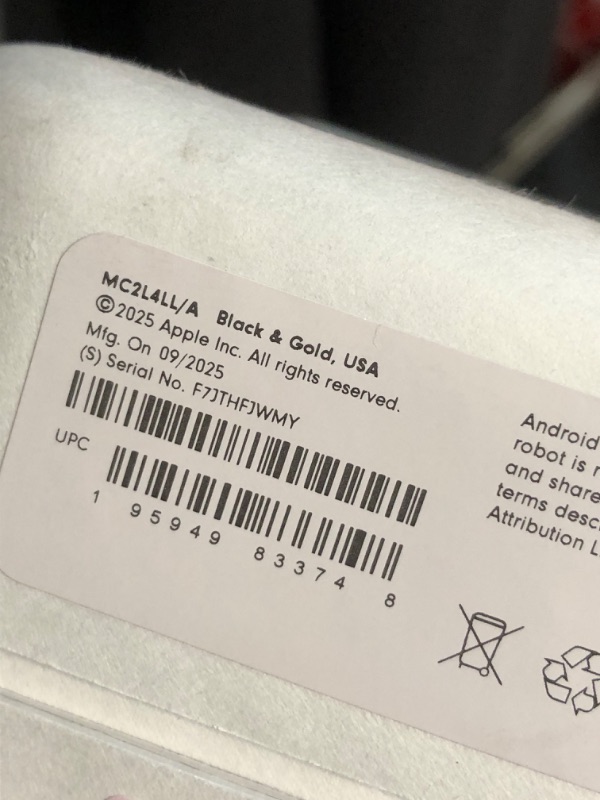 Photo 1 of ***MISSING ACCESSORIES***
Beats Solo 4 - Wireless On-Ear Bluetooth Headphones, Up to 50-Hour Battery Life, Ultra-Lightweight Comfort, Powerful and Balanced Sound, Apple & Android Compatible - Black & Gold