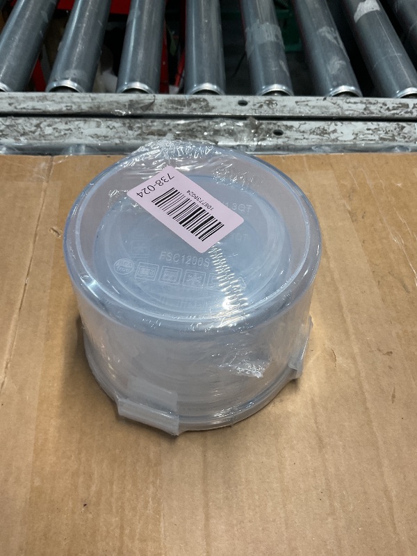 Photo 1 of [4 Pcs] Food Storage Containers with Lids Airtight - BPA-Free, 100% Leak-Proof, Meal Prep Containers for Kitchen Storage and Organization, Dishwasher & Microwave, Freezer Safe(Circle)