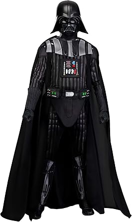 Photo 1 of ***MISSING HEAD PIECES***
Deluxe Adult Darth Vader Star Wars Costume Jumpsuit with Cape, Mask, Gloves, & Belt for Halloween and Cosplay Fun LARGE