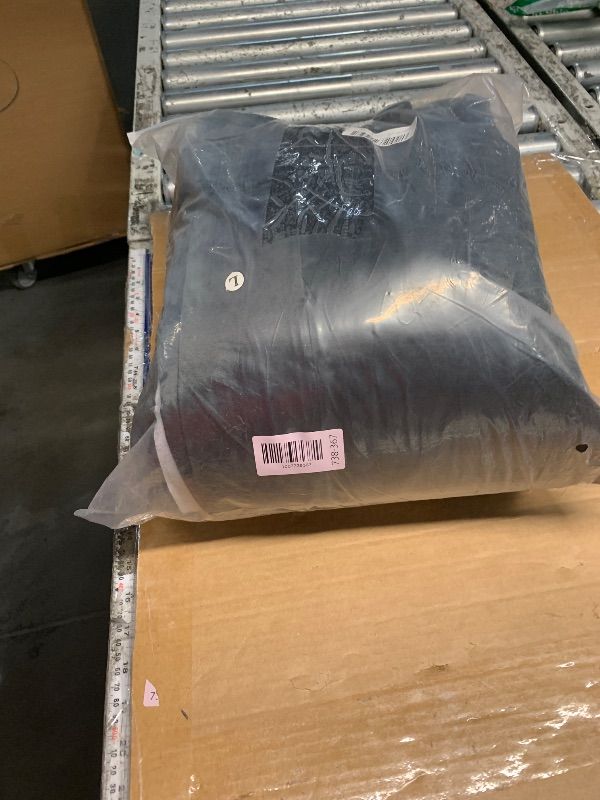 Photo 1 of ***MISSING HEAD PIECES***
Deluxe Adult Darth Vader Star Wars Costume Jumpsuit with Cape, Mask, Gloves, & Belt for Halloween and Cosplay Fun LARGE