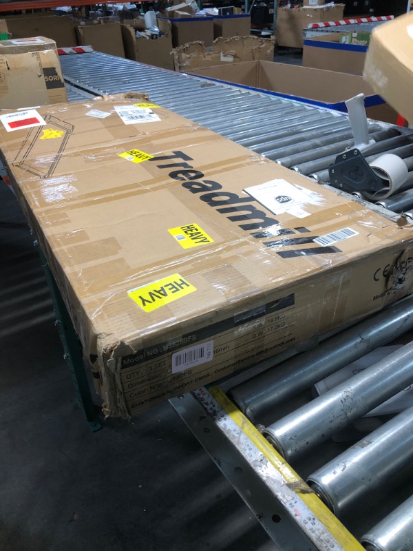 Photo 1 of ***FACTORY SEALED***Walking Treadmill Pad with Incline Handle Bar, Silent Fitness Equipment, Treadmill with 4-in-1 Modes, Easy Assembly, Portable Home Gym Equipment