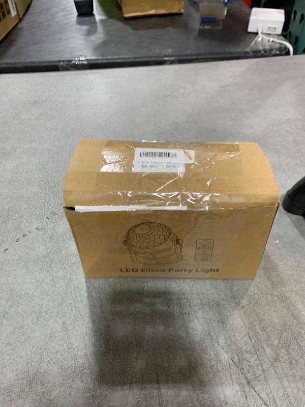 Photo 1 of [2-Pack] Disco Ball DJ Party Lights Sound Activated with Remote Control Strobe Lamp 7 Modes Stage Light for Home Room Dance Parties Karaoke Halloween Christmas Birthday Decorations
