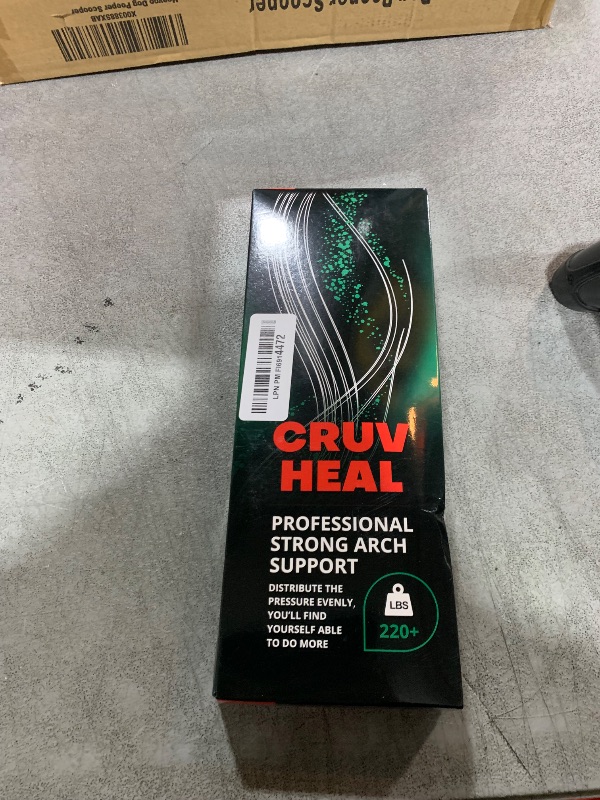 View 2 of 220+ lbs Plantar Fasciitis High Arch Support Insoles Men Women - Orthotic Shoe Inserts - Boot Work Shoe Insole (S, Green)