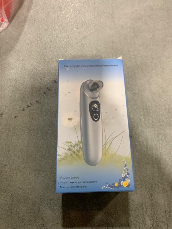 Photo 1 of 2025 Pore Vacuum with Camerafor, USB Rechargeable Blackhead Remover Vacuum,3 Levels Adjustable Pore Vacuum Blackhead Remover, 6 Suction Heads,Face Vacuum Pore Cleanser for Women & Men