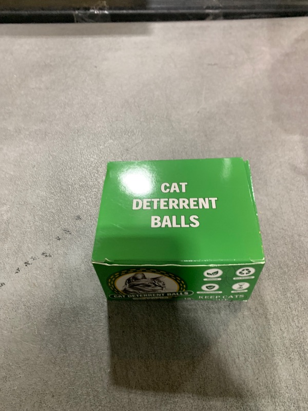 Photo 1 of 10Pack Cat Repellent Outdoor & Indoor: Natural Cat Deterrent Essential Oils Ball-Natural Extract Essential Oil, Anti Cat Scratch for Furniture, Keep Cats Off Yard Garden Lawn Plants Trash Can (10Pcs)