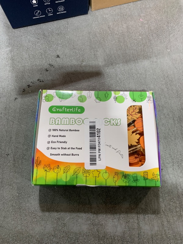 Photo 1 of 100pcs Fall Pumpkin Cocktail Picks 5? Pumpkins Autumn Theme Decoration Toothpicks Fruit Sticks Skewers for Appetizer Charcuterie Board Accessories Thanksgiving Decorations Themed Party Supplies