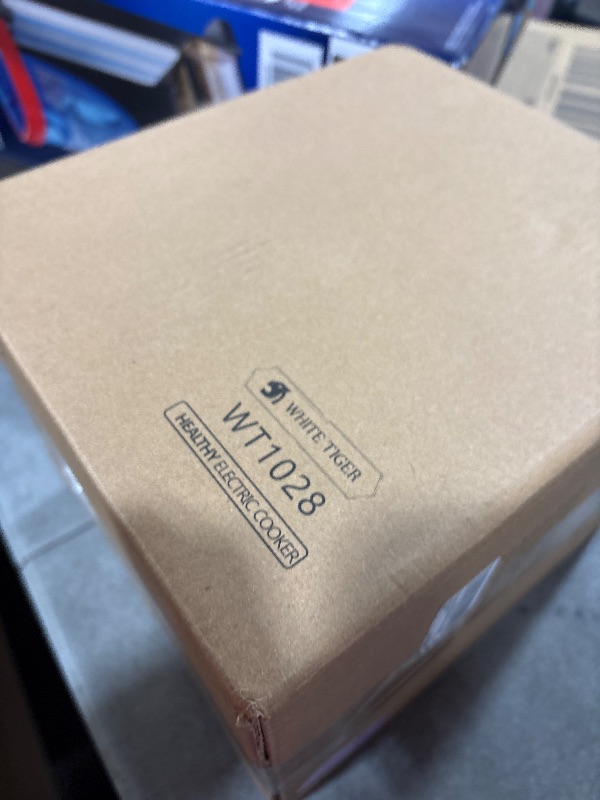 Photo 1 of WHITE TIGER 1.5L Mini Rice Cooker for 5 Cups Uncooked (6 Cups Cooked), Smart Rice Cookers with One Touch & Auto Keep Warm, Portable Travel Small Rice Cooker with Lid and Removable Non-stick Pot, Suitable For 1-4 People Cooking Rice, Oatmeal, Veggies