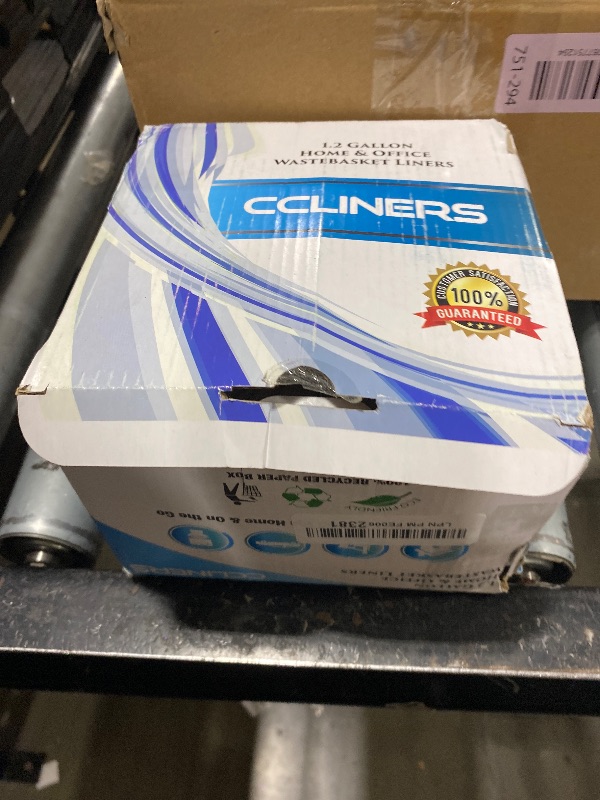 Photo 1 of 1.2 Gallon (5 Liter) Small Trash Bags (440 Count) Bathroom Garbage Bags 1 Gallon Clear Plastic Wastebasket Can Liners for Home and Office Bins, 440 Bags