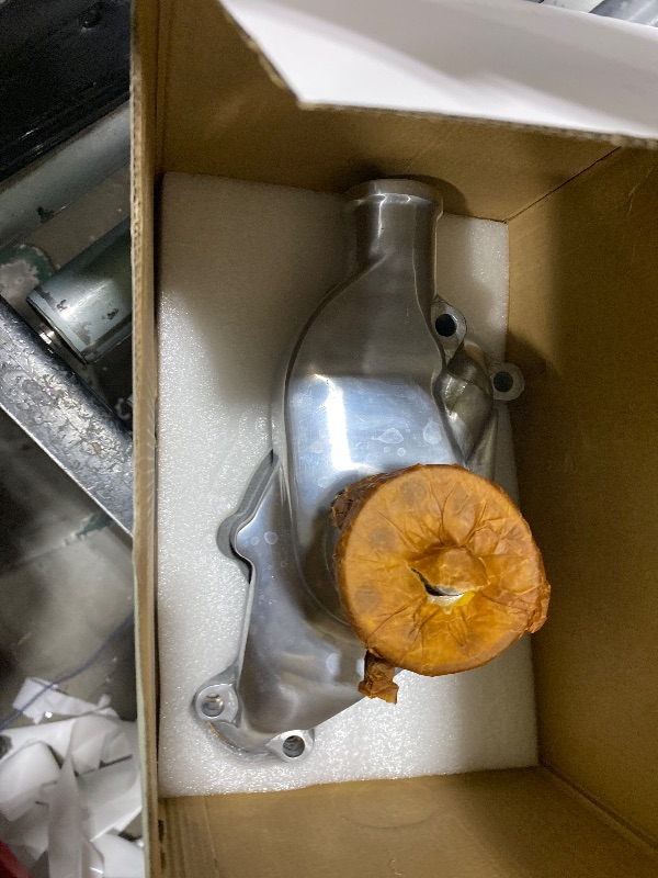 Photo 1 of 1 SET SHLPDFM Polished High Volume Aluminum Short Water Pump Fits for Small Block Chevy SBC 283 327 350 383 400 V8 1955-1985