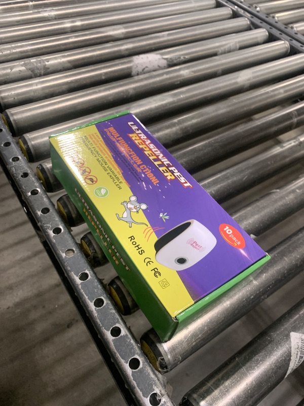 Photo 1 of 10 Packs 2025 Ultrasonic Pest & Insect Repeller Indoor, Rodent Mouse Repellent Ultrasonic Plug in, Repellent Control for Rodent,